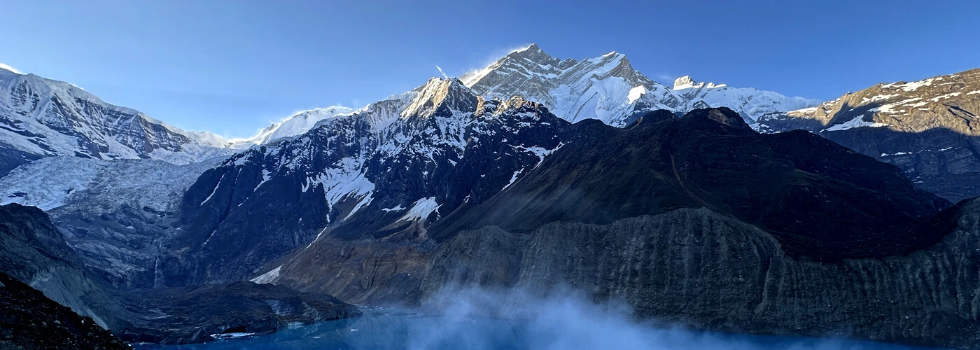 Photo taken from the North Annapurna Base camp