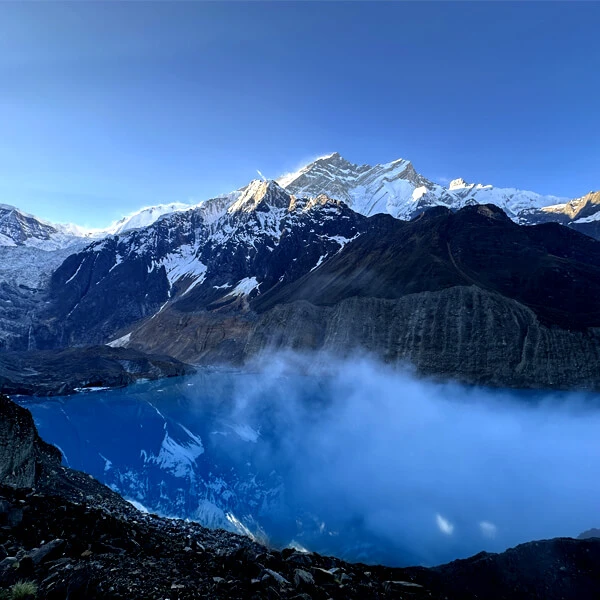 Photo taken from the North Annapurna Base camp