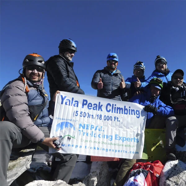 Photo from the top of Yala Peak