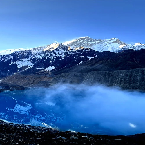 Annapurna 1st from North Annapurna Base Camp Trek