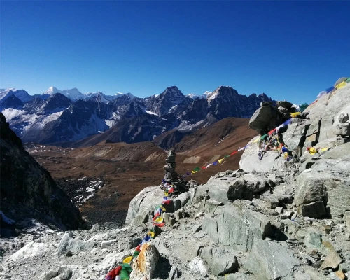 Amazing View Of Gokyo Valley