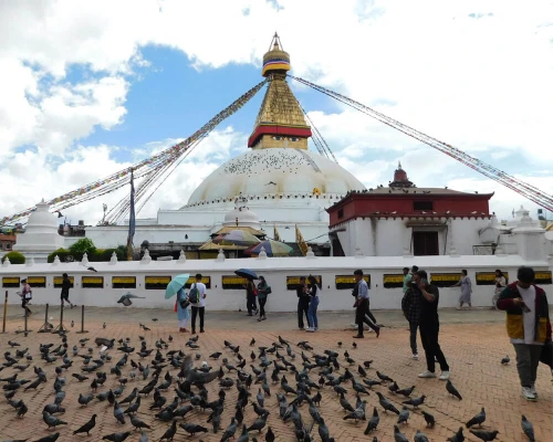 Biggest Mandala In Asia, Baudhanath Stupa 