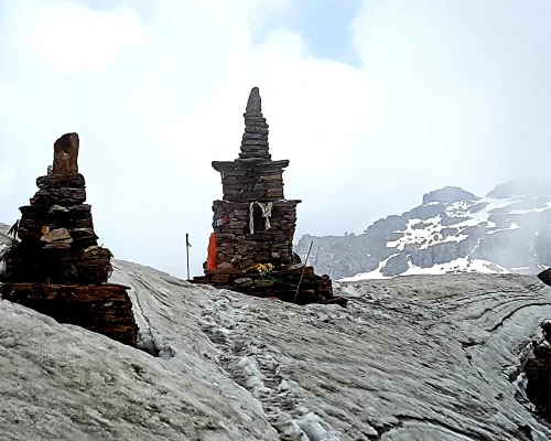 Chhorten In Makalu Base Camp