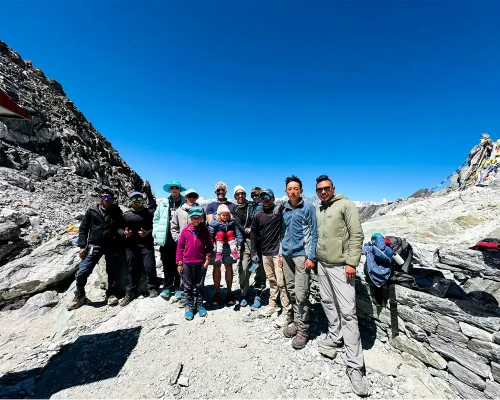 Chola Pass In Summer 