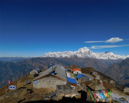 Early Morning View Of Khopra Danda