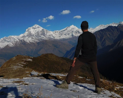 Exploring The Beauty Of Dhaulagiri Himalyan Range From Khopra Danda