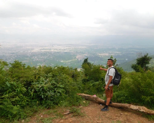 From Middle Of The Trail To Champadevi Hike