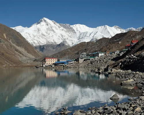 Gokyo Lake With Mt Cho Oyu