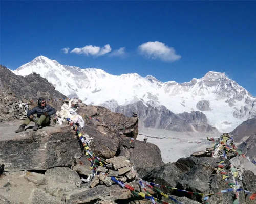 Gokyo Valley View From Gokyo Ri 