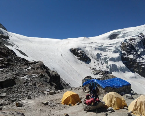 Heading From Khare Camp