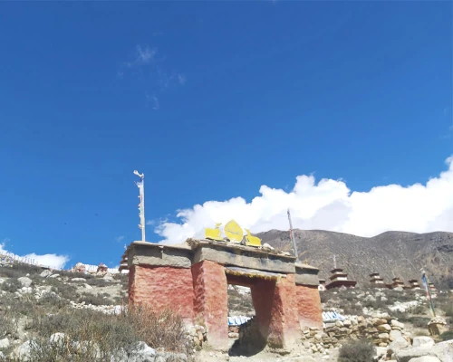 Kani Gate For The Monastry In Nar Phu Trek