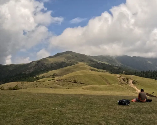 Landscape At Pikey Peak Trek