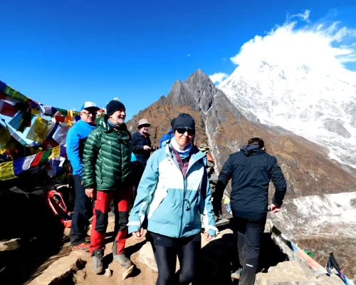 Langtang Lirung View From Kyanjin Ri