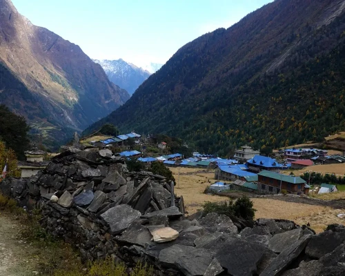 Lho Village View