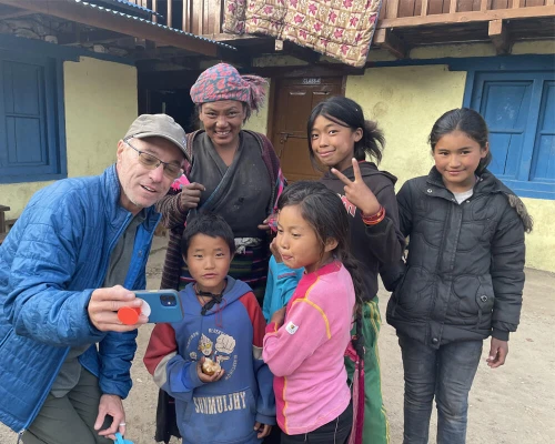 Local People In Tsum Valley