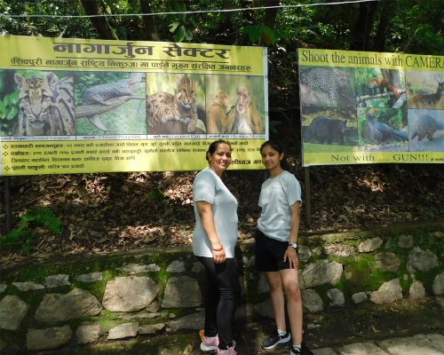 Middle Of The Nagarjun Hill