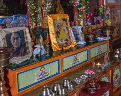 Monastery In Tsum Valley