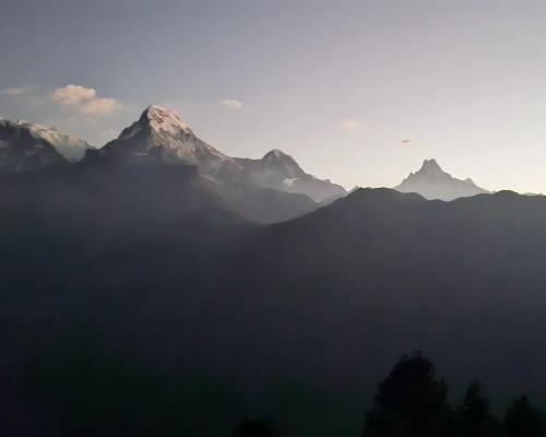Mountain View From Poon Hill
