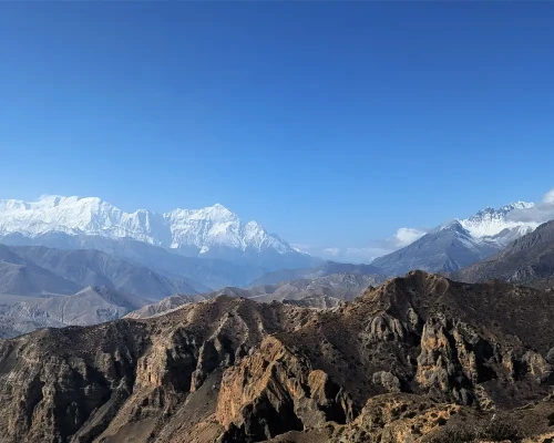 Mountain View From Upper Mustang