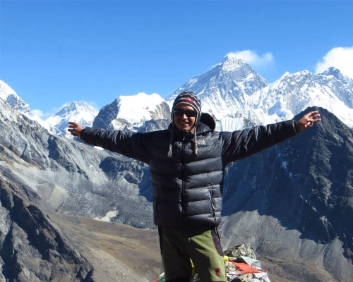 Mt Everest Himalayan Range From Gokyo Ri