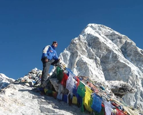 Mt Pumori In Background
