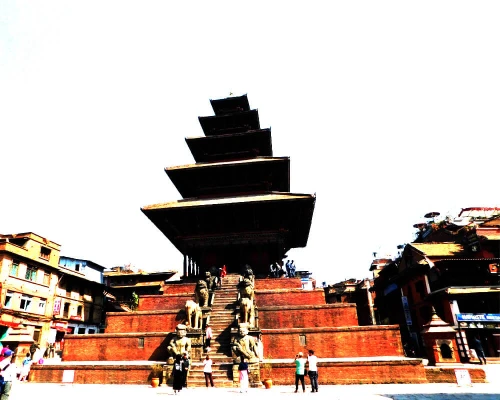 Nyatapola Temple In Bhaktapur