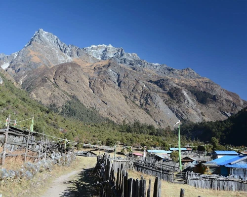 Phale Village Kanchenjunga North Base Camp Trek