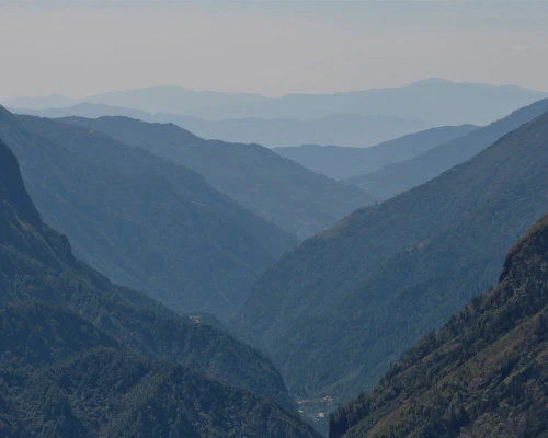Rolling Hills In Khumbu