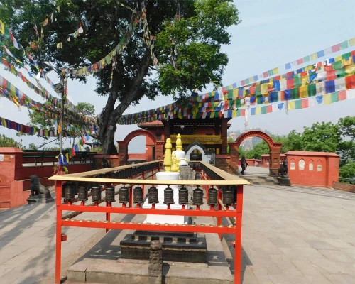 Sarrounding Of Swoyambhunath Temple