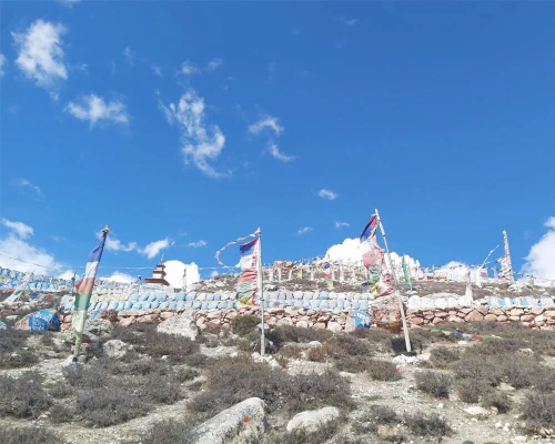 Sorroundings Of The Monastry In Phu Village