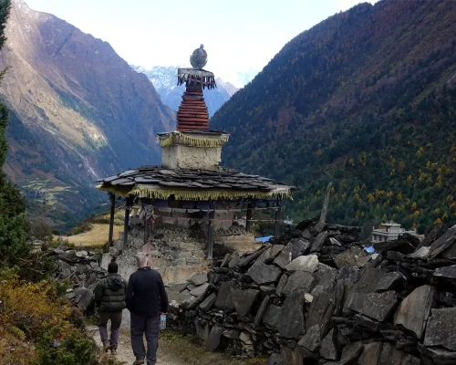 Stupa View In Namrung
