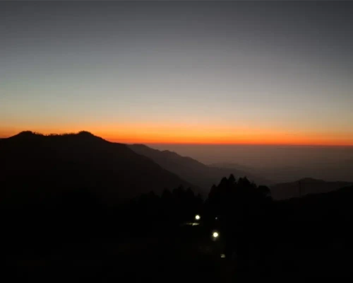 The Time Of Sun Rising In Poon Hill