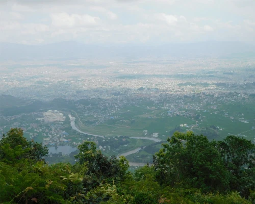 The View From Trail To Champadevi