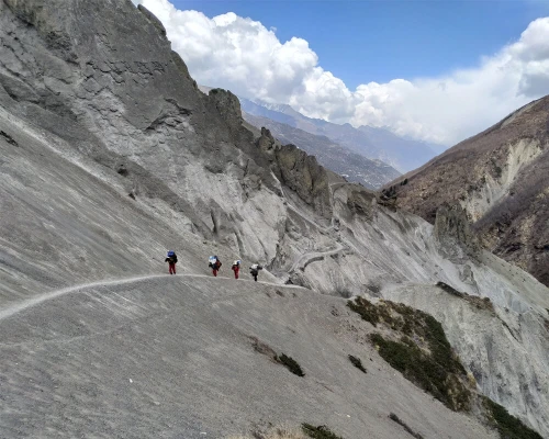 Trail To Tilicho Base Camp