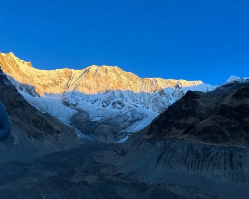 View From Annapurna Base Camp 