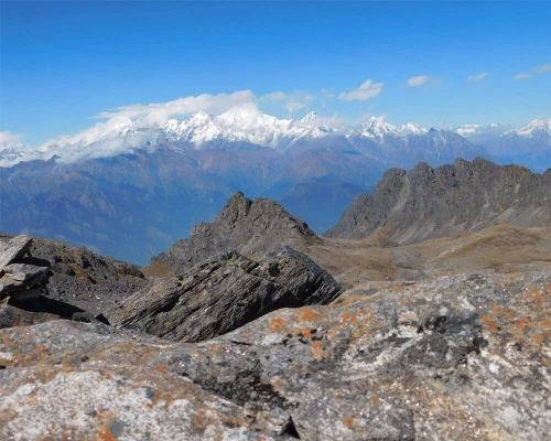 View From Helambu Trek