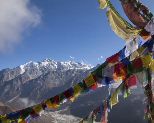 View Point In Langtang Gosaikunda Trekking
