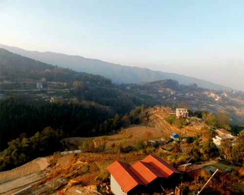 Villages During Nagarkot Changunarayan Hike